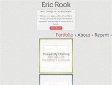Tablet Screenshot of ericrook.us